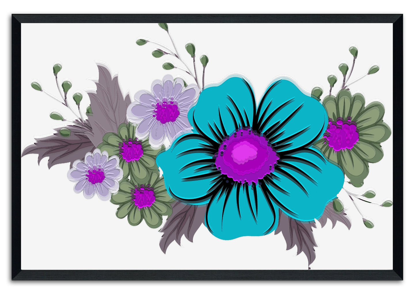 Boho Arrangement IV Painting Print
