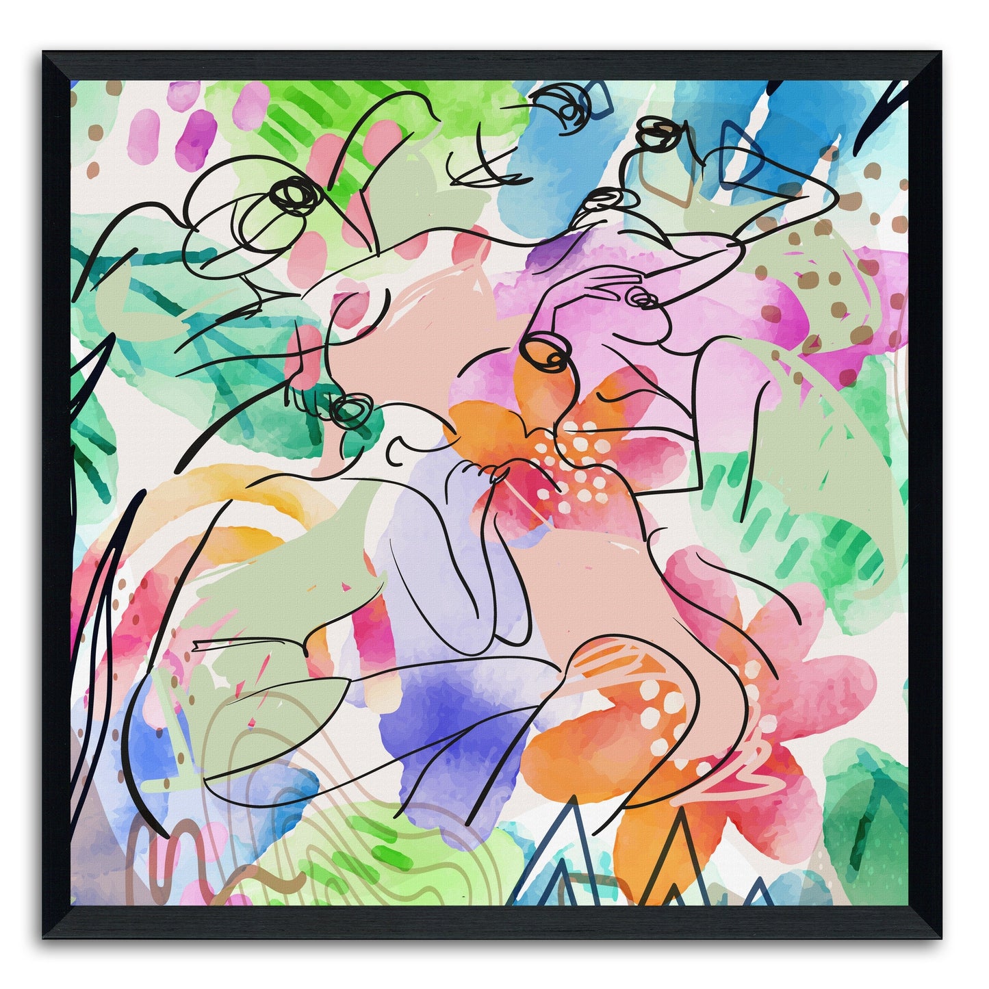 Boho Ballet I Painting Print