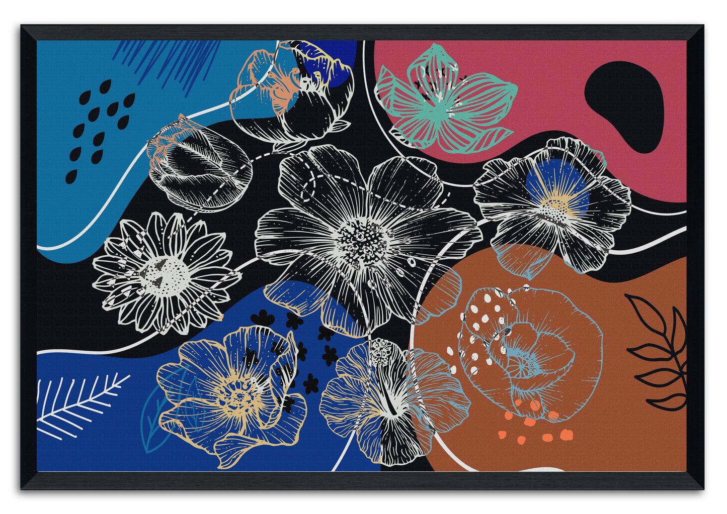 Boho Bloom I Painting Print