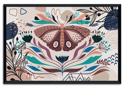 Boho Butterfly 156 Painting Print