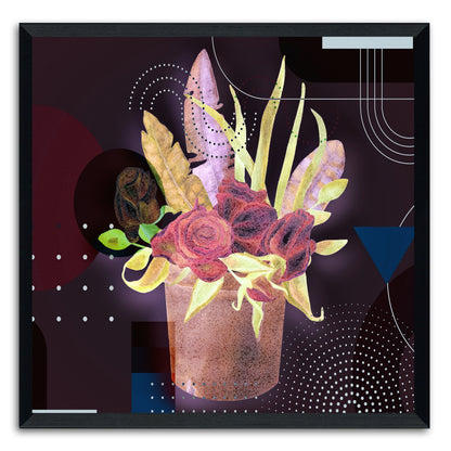 Boho Flowers And Feather 689