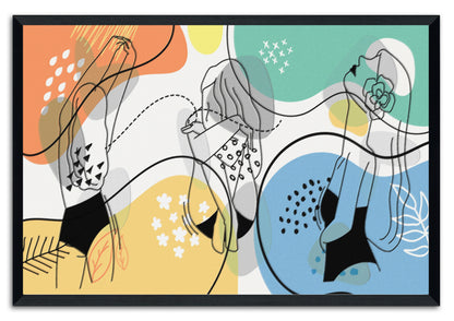 Boho Ladies 408 Painting Print