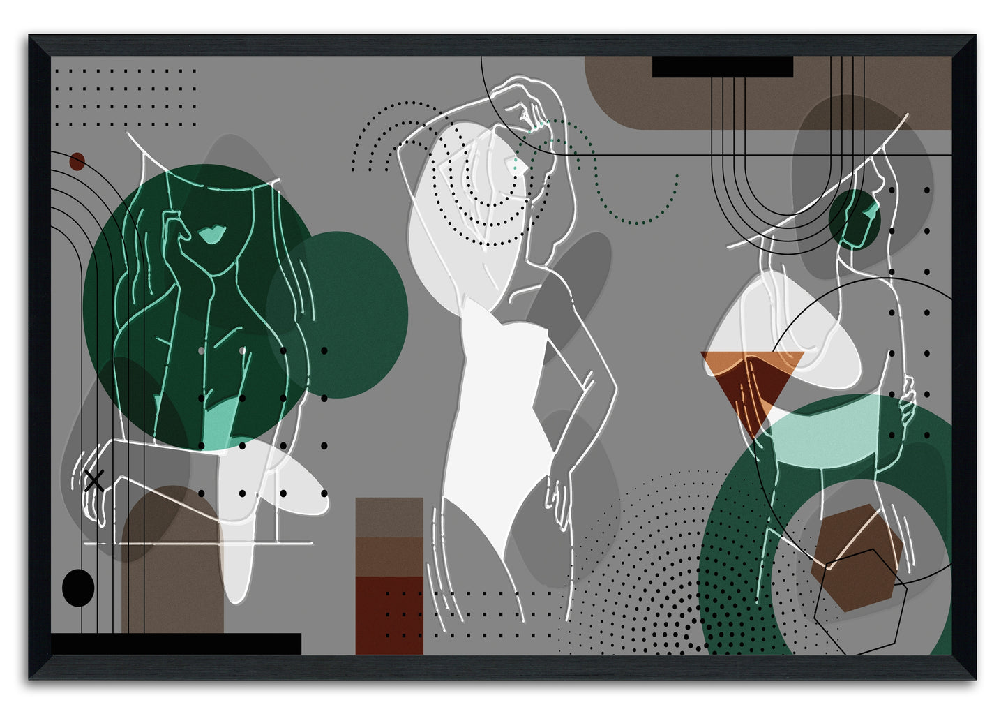 Boho Ladies 609 Painting Print