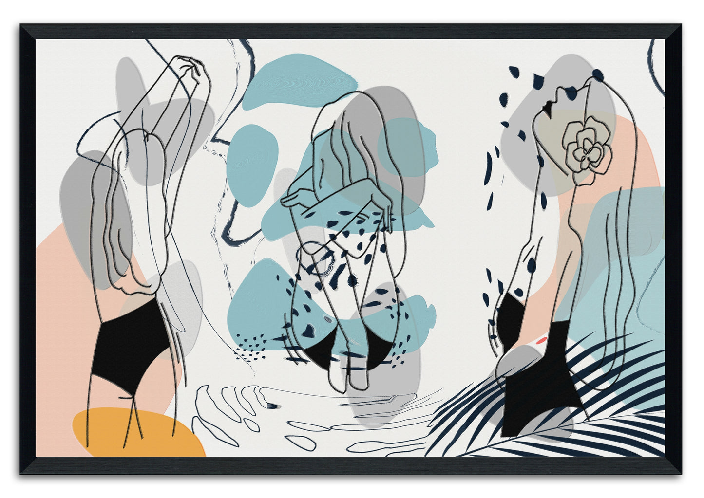 Boho Pose 402 Painting Print
