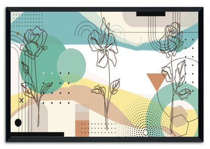 Boho Spring Bloom 198 Painting Print