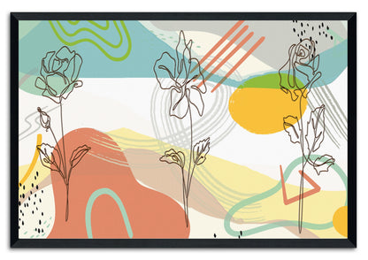 Boho Spring Bloom 199 Painting Print