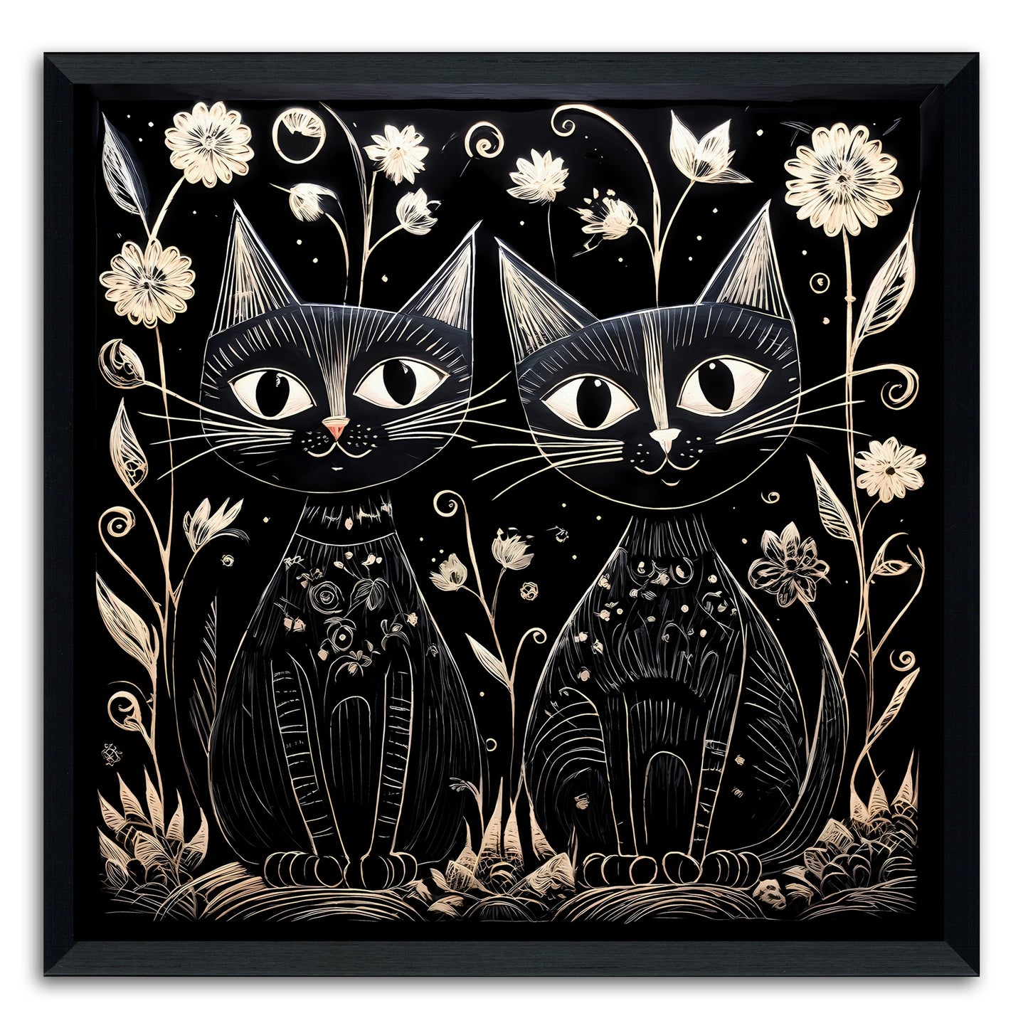 Cats In The Night