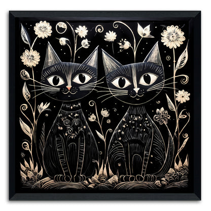 Cats In The Night