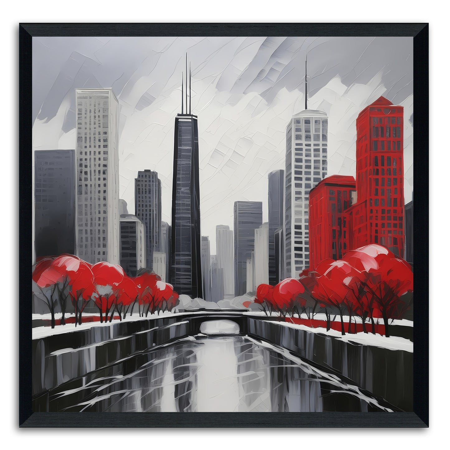 Chicago River Reflections