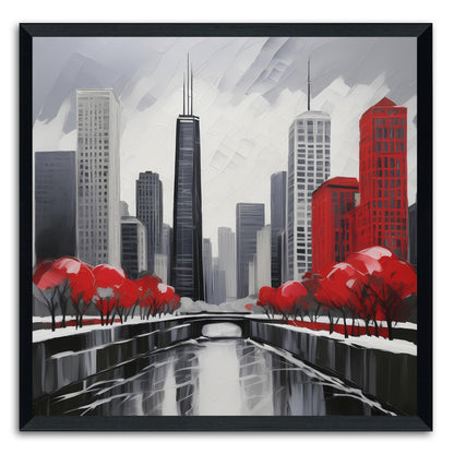 Chicago River Reflections