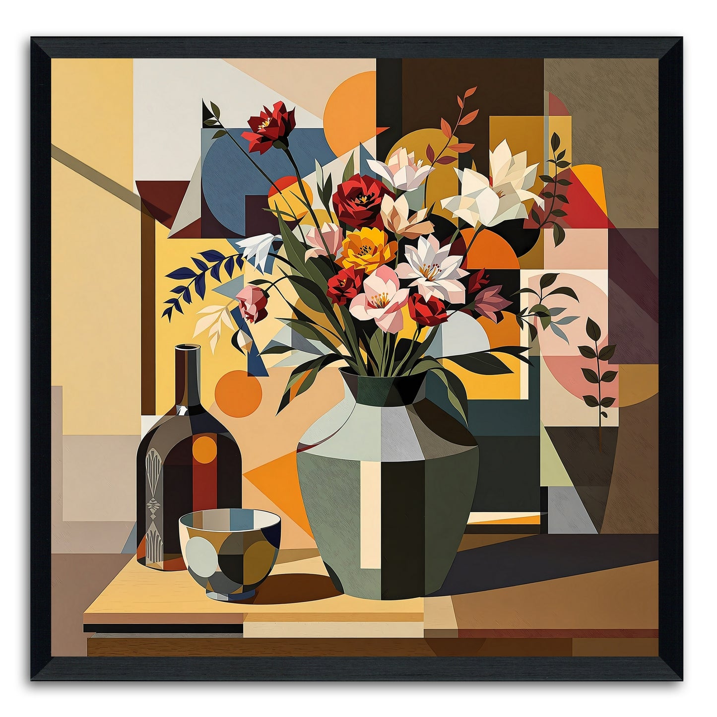 Colorful Mid Century Still Life I