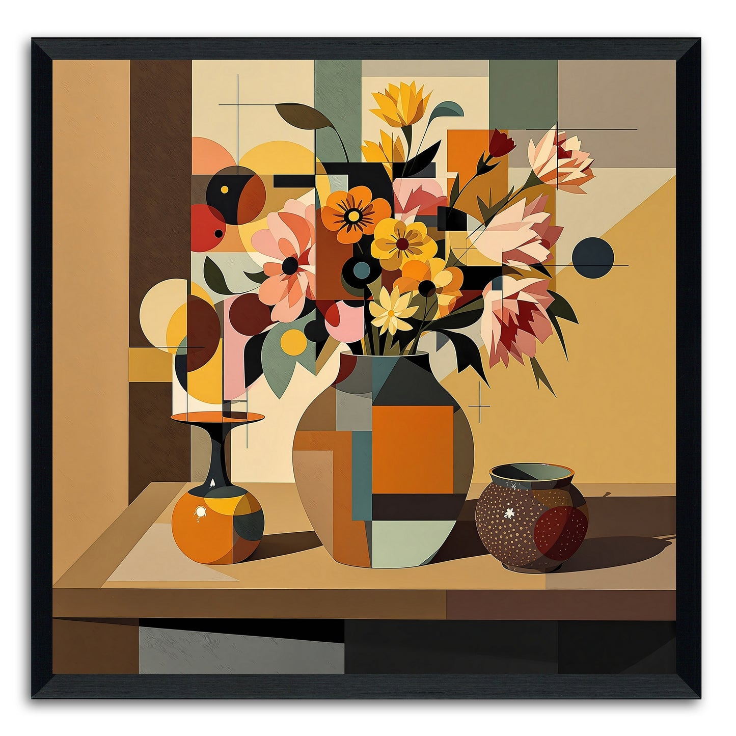 Colorful Mid Century Still Life III
