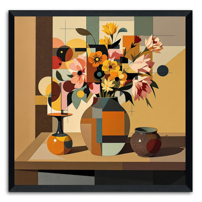 Colorful Mid Century Still Life III