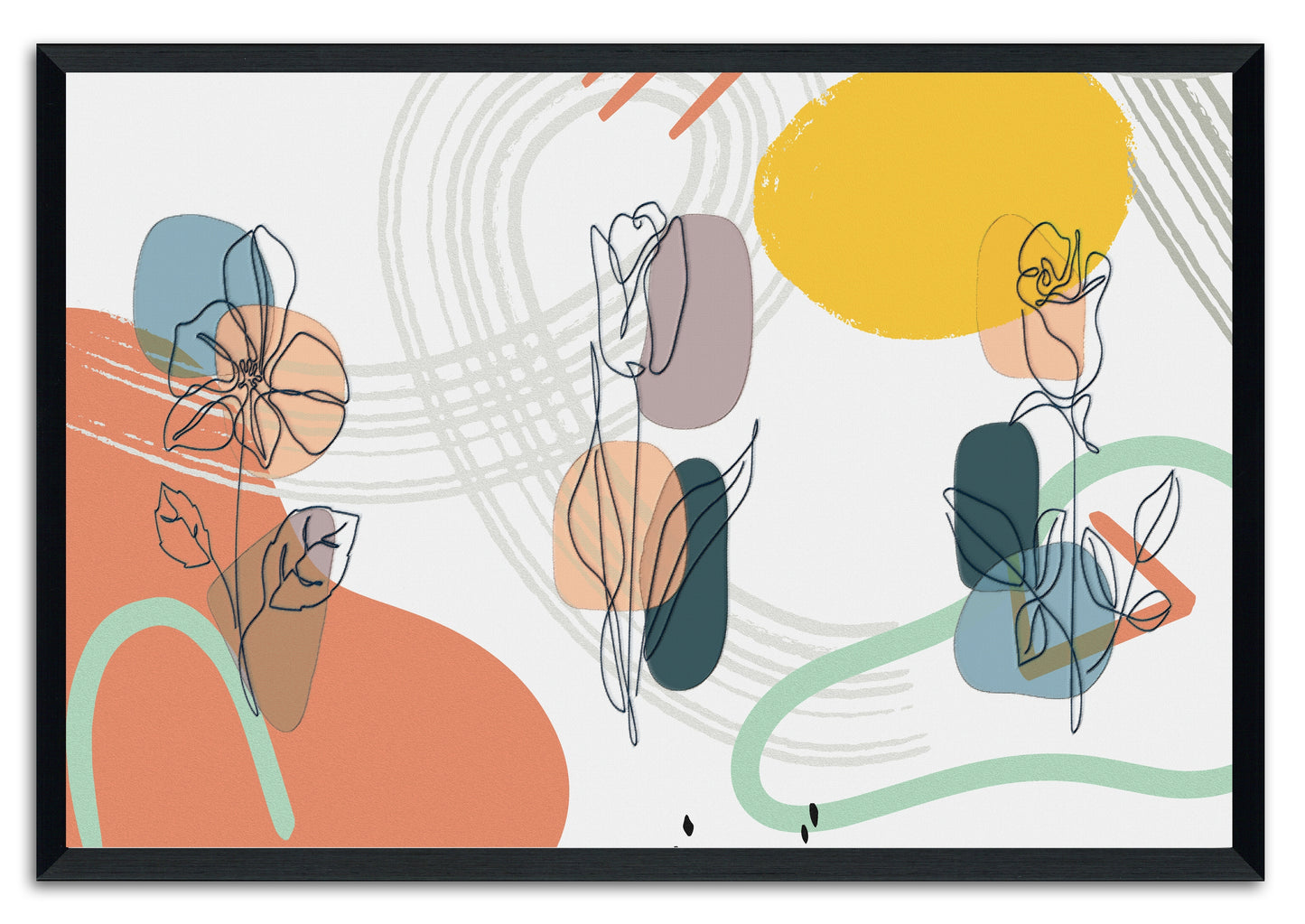 Floral Delight 200 Painting Print