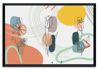 Floral Delight 200 Painting Print
