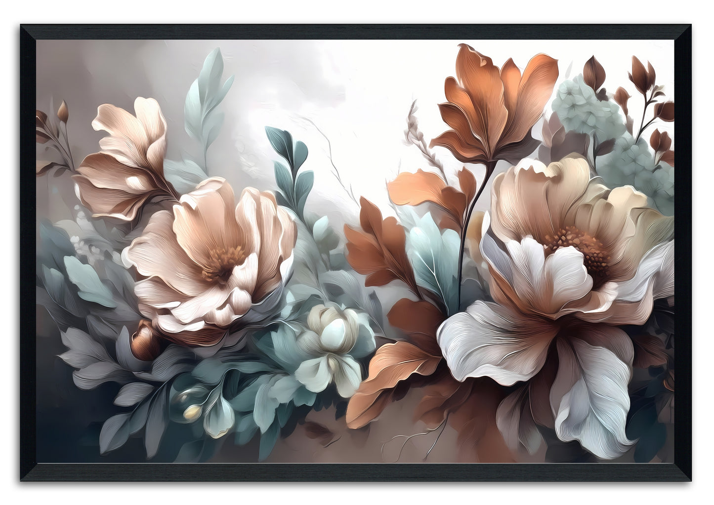 Gouache Autumn Bloom