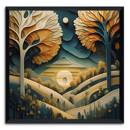Moonlit Mountain