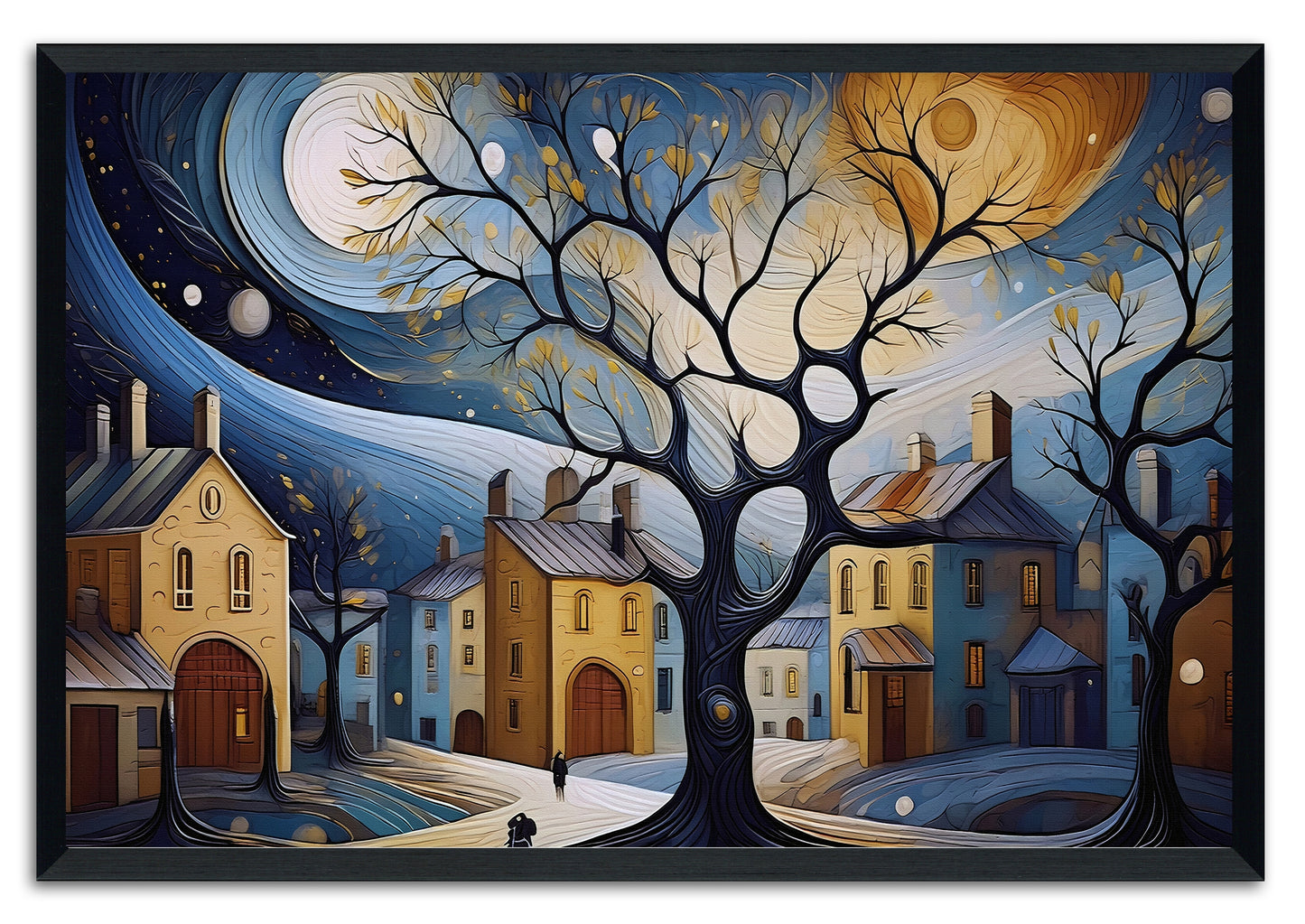 Moonlit Town