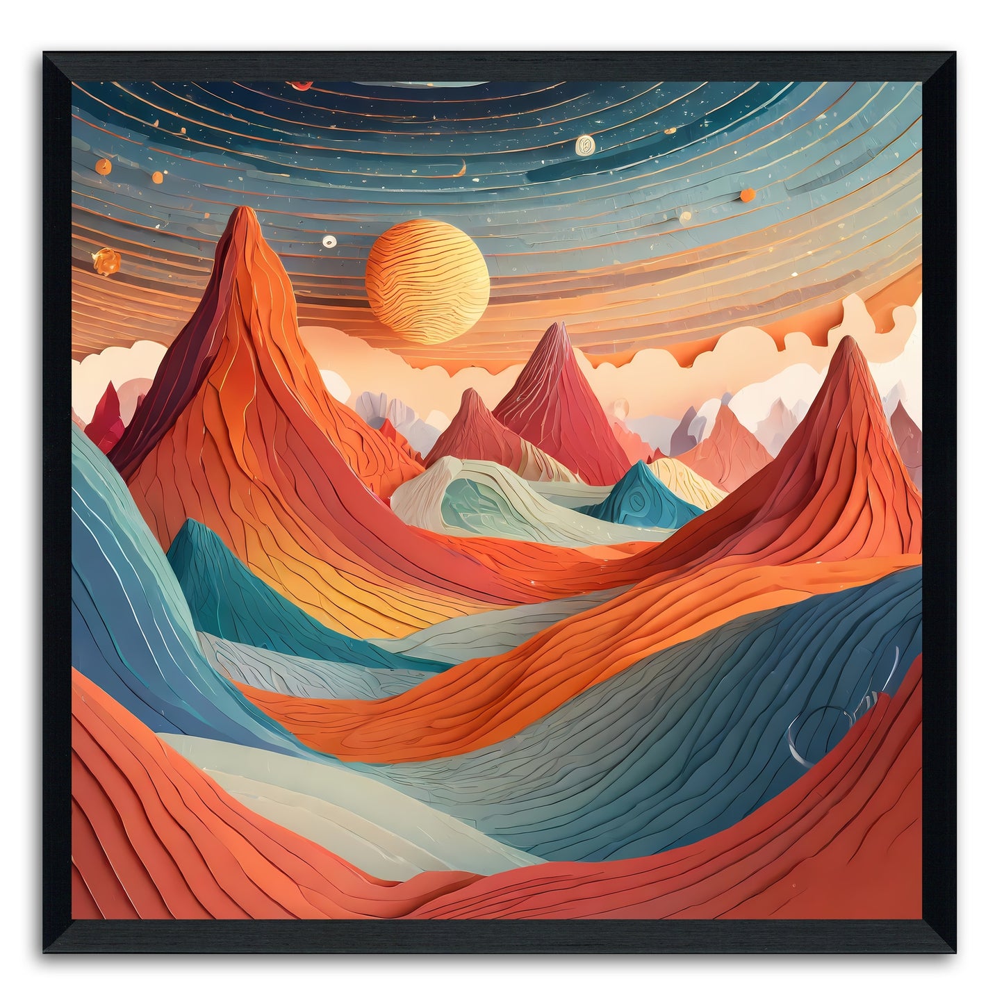 Mountainous Horizon