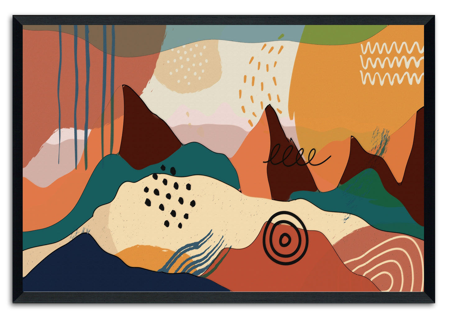 Our Land 210 Painting Print
