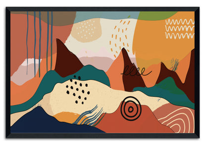 Our Land 210 Painting Print