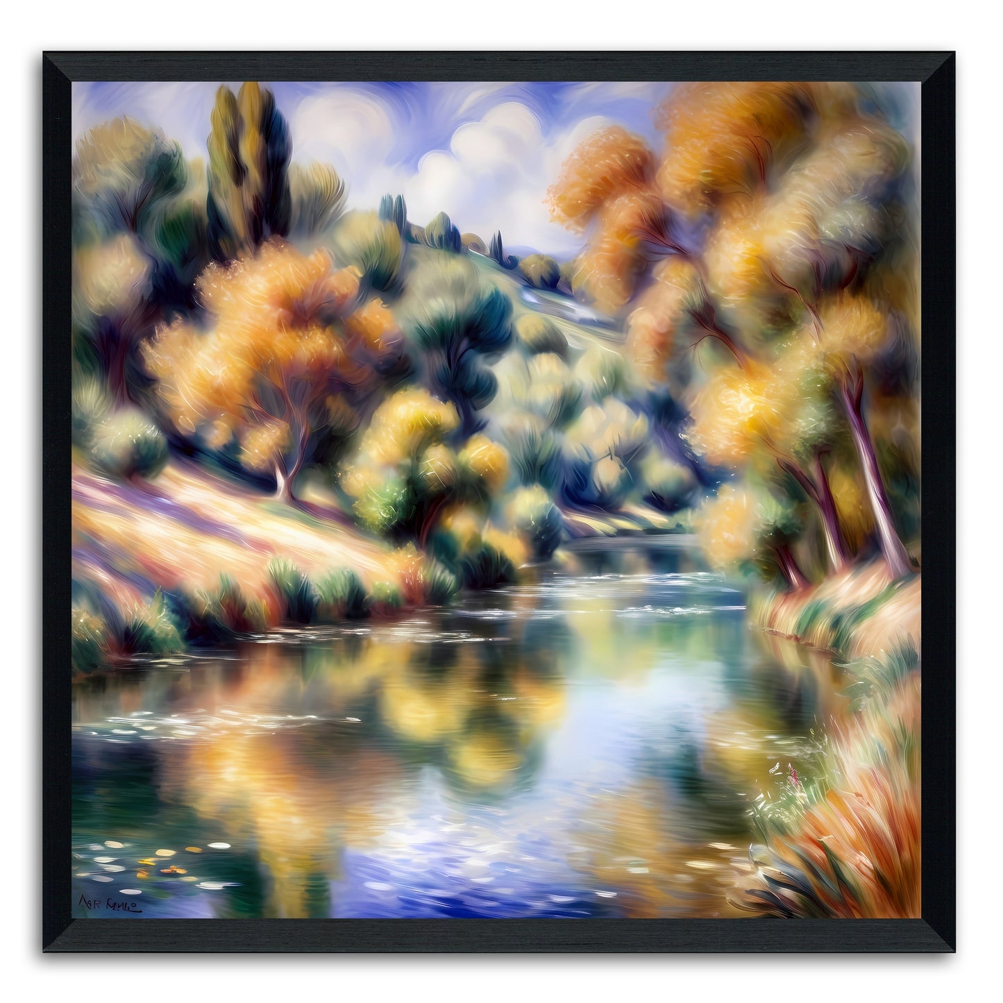 River Run In Giverny