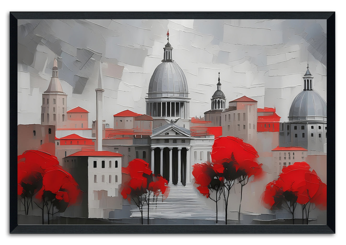 Roman Reverie In Red