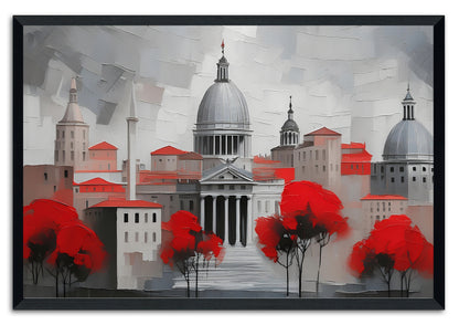 Roman Reverie In Red