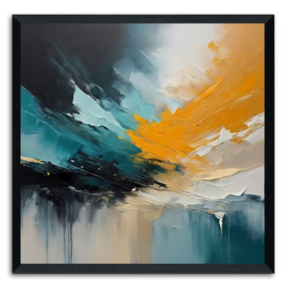 Sunset Over Mountains