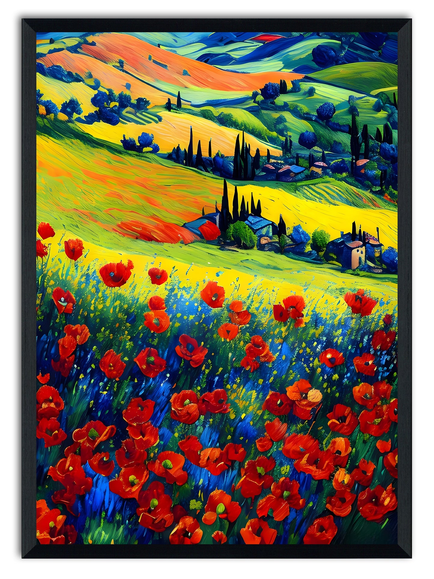 Tuscan Poppies