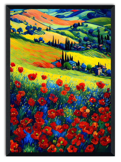 Tuscan Poppies