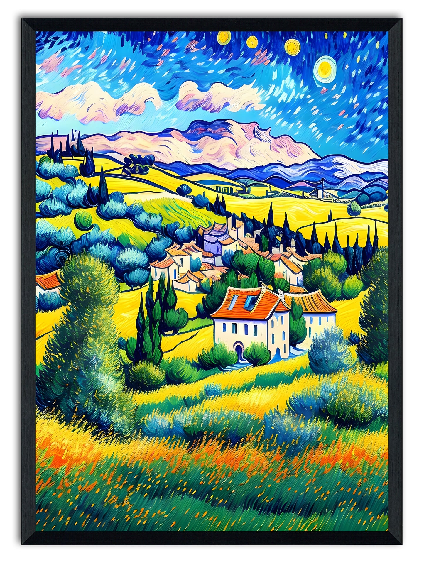 Village In The Hills Of Provence I