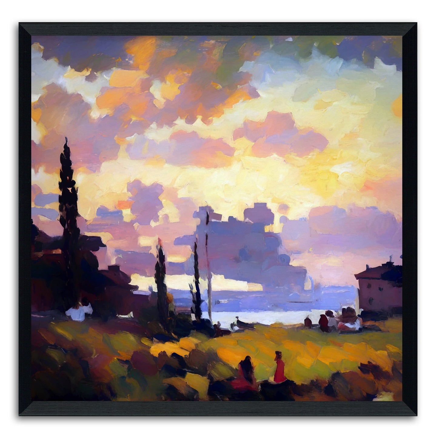 Watching The Sunset