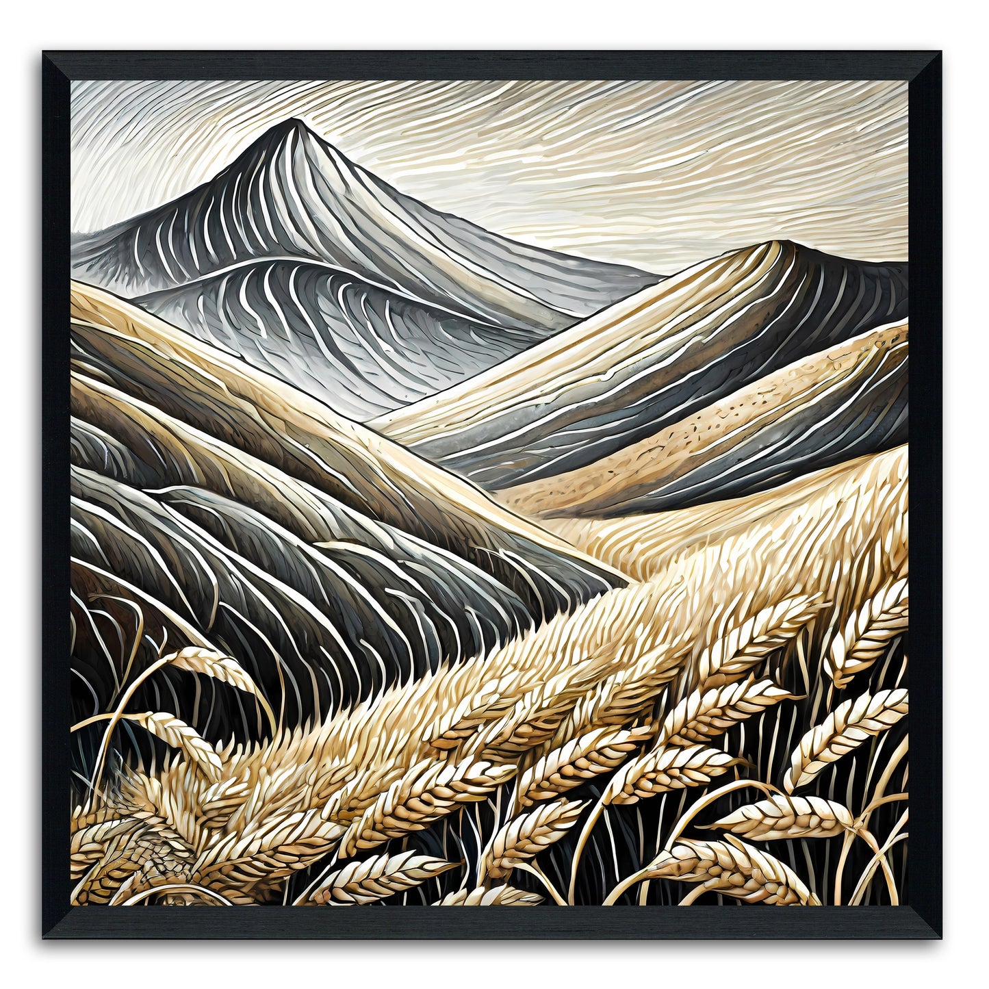 Wheat Field Mountain