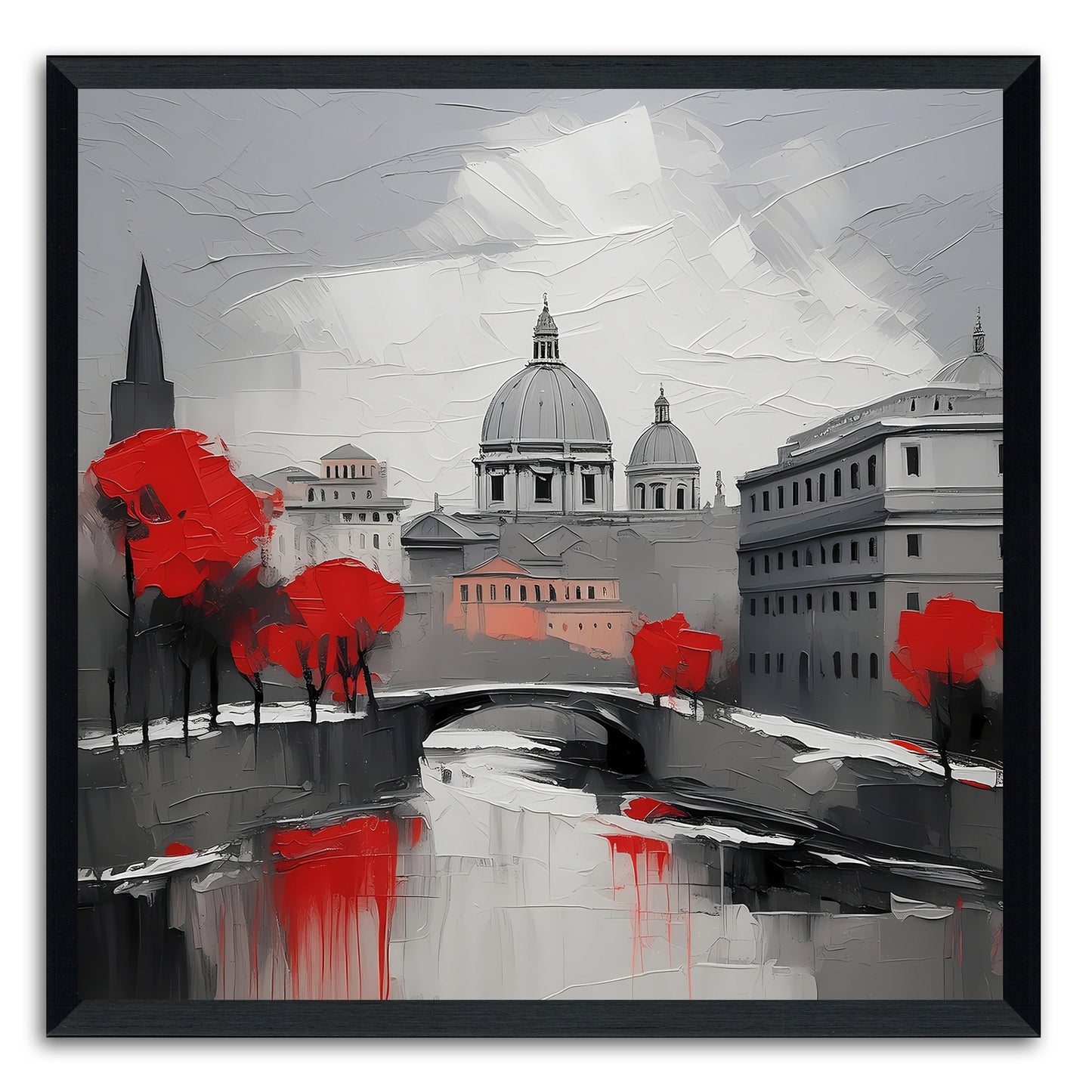 Whispers Of Red In Rome