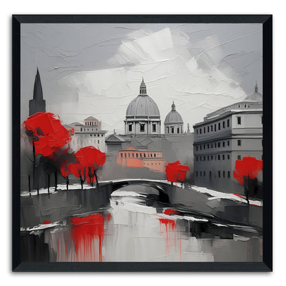 Whispers Of Red In Rome