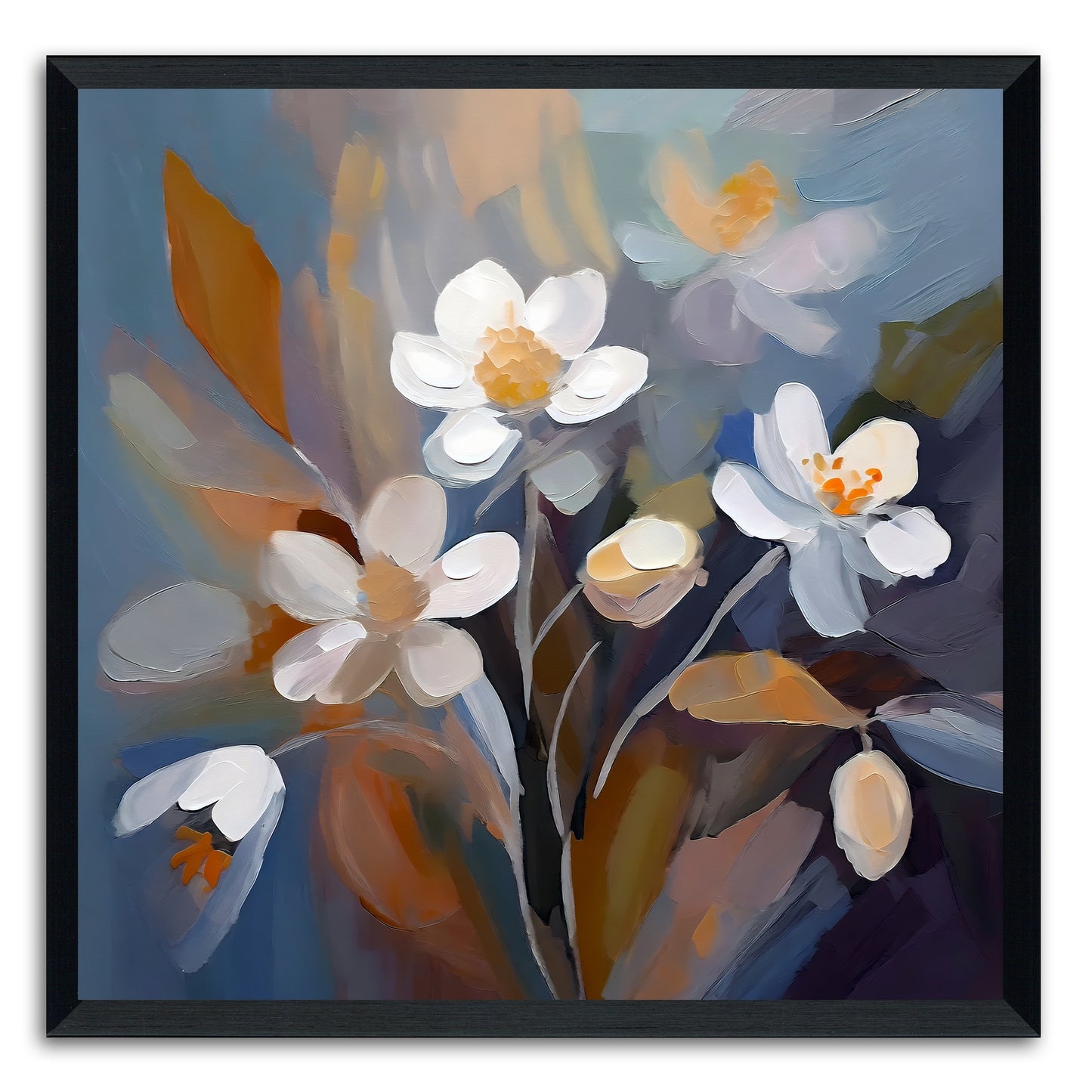 White Blossoms In Bloom
