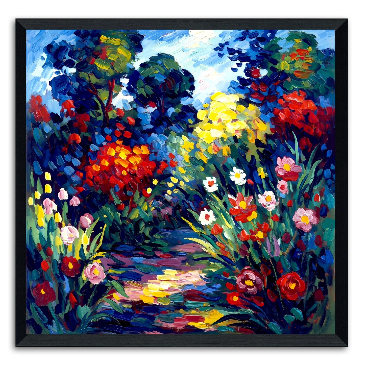 Winding Through The Garden