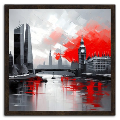 A Red Dawn Over London