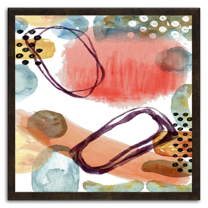Abstract Shapes 4514 Painting Print