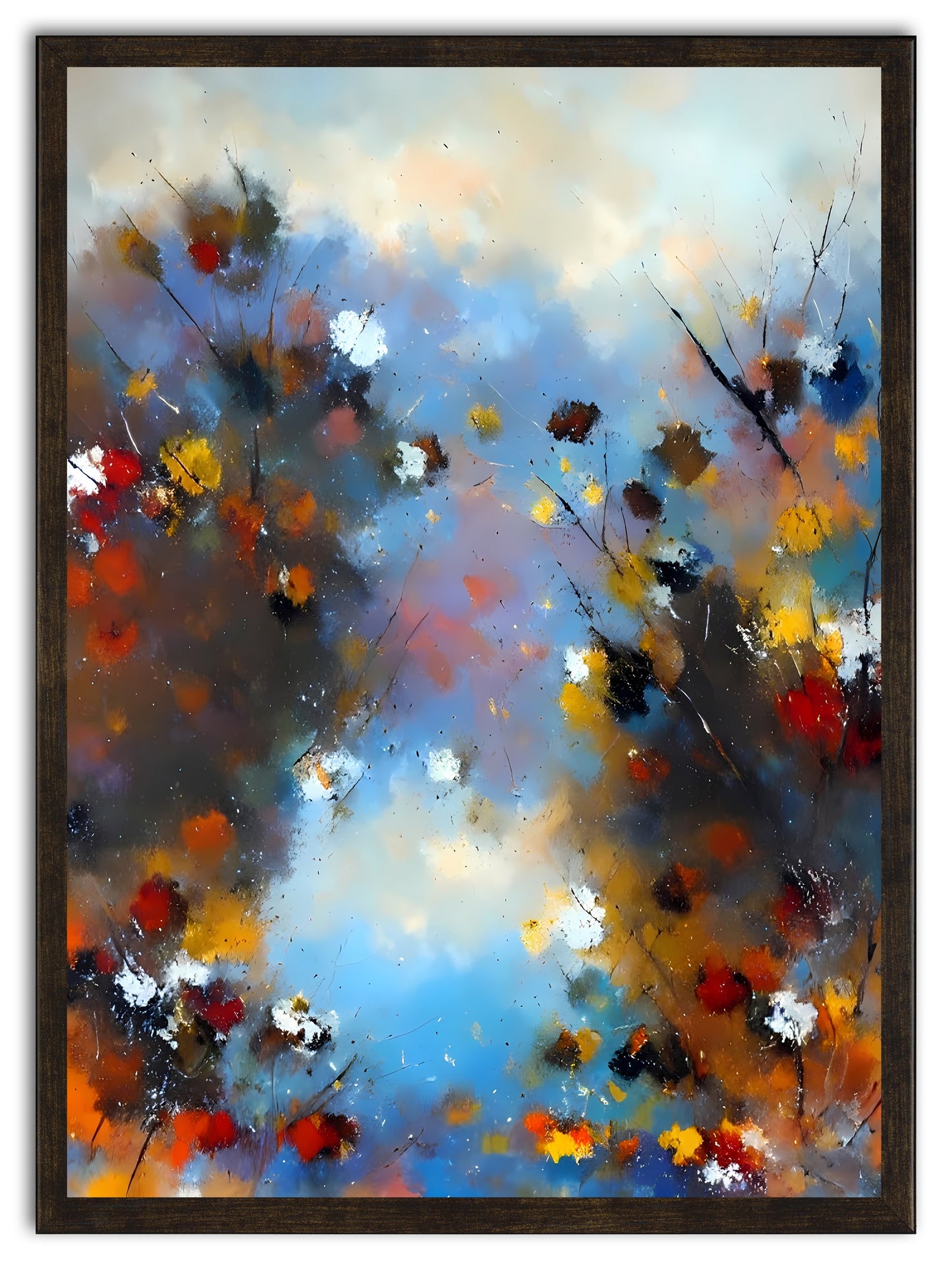 Abstract Wildflowers