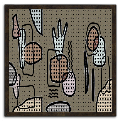 Boho Abstract 62 Painting Print