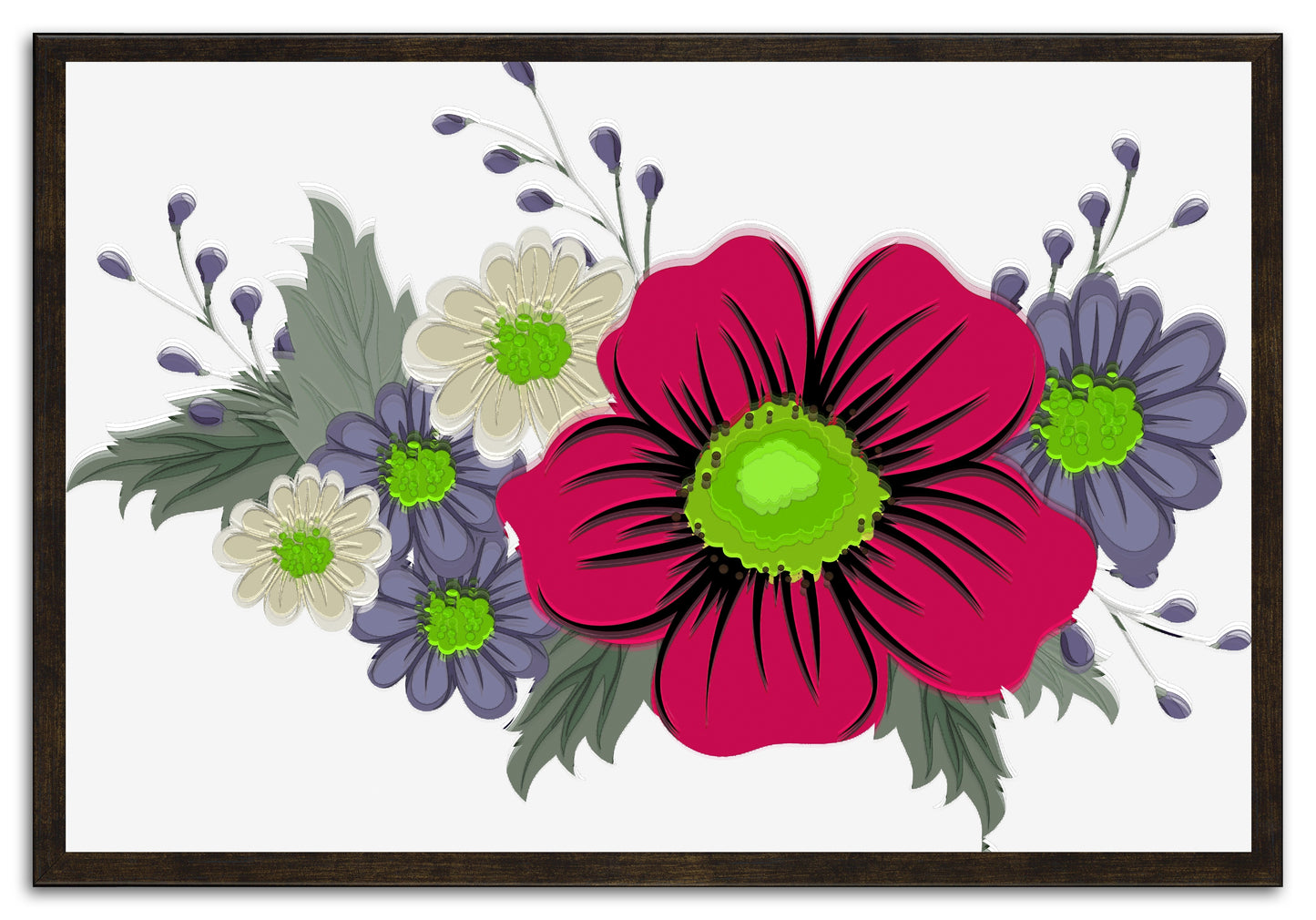 Boho Arrangement II Painting Print