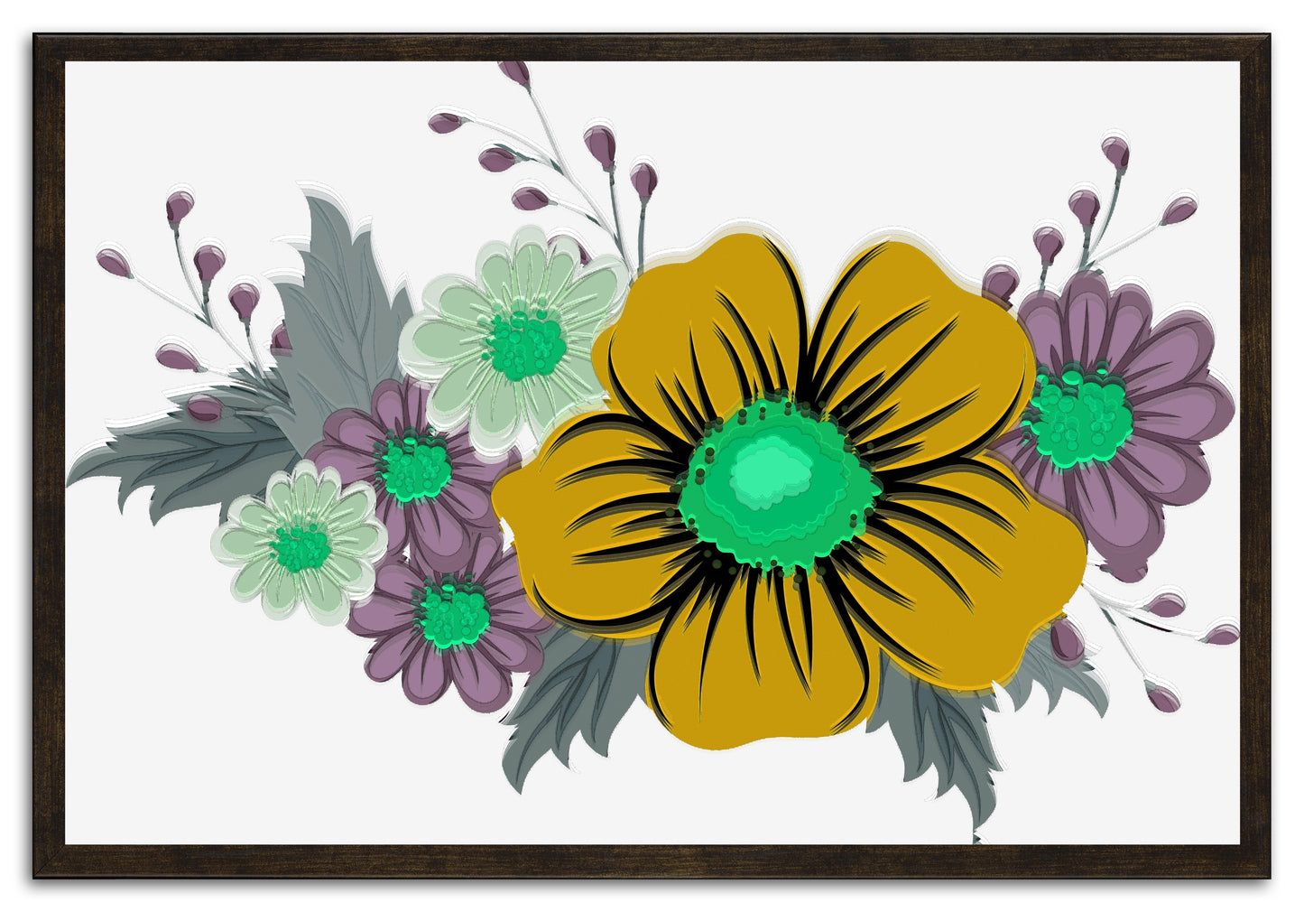 Boho Arrangement III Painting Print