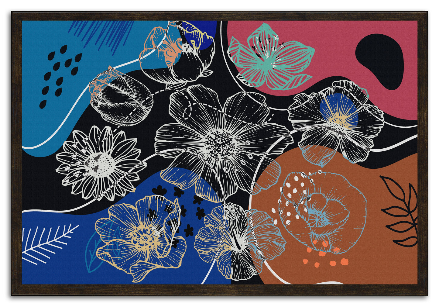 Boho Bloom I Painting Print