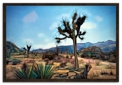 Boho Desert 101 Painting Print