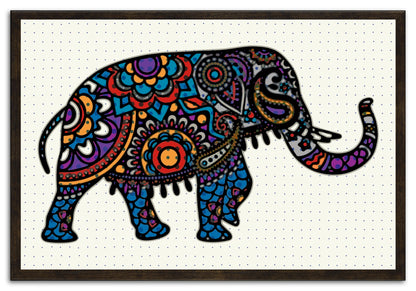 Boho Elephant 707 Painting Print