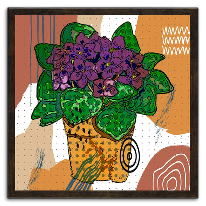 Boho Flowers 164 Painting Print