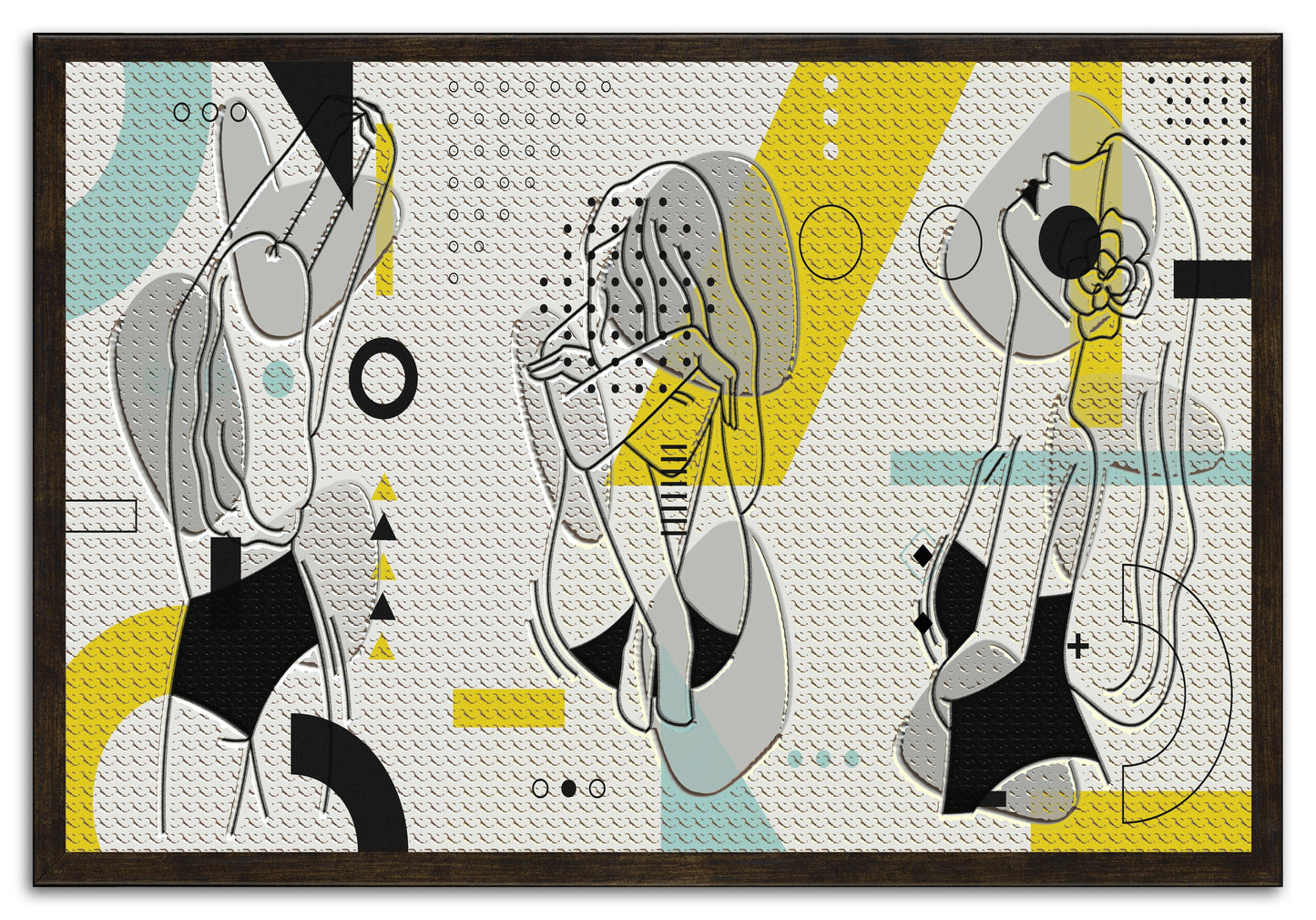 Boho Ladies 333 Painting Print