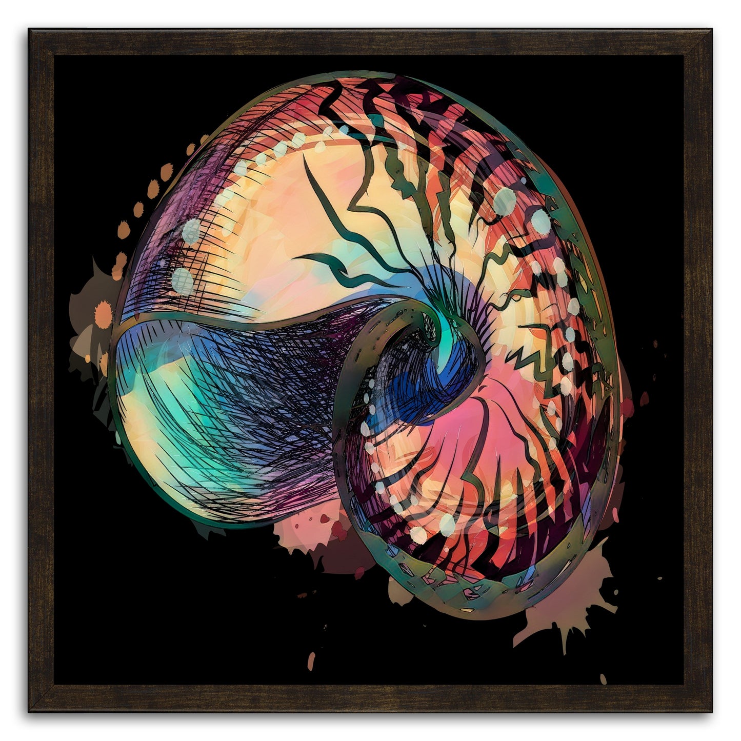 Boho Nautilus Shell 248
